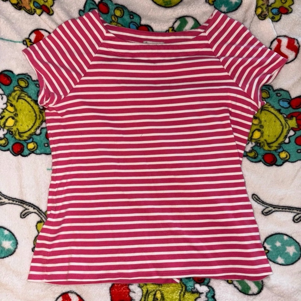 Pink Striped women’s Shirt